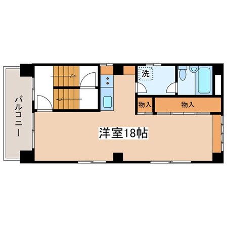 松本駅 徒歩3分 4階の物件間取画像